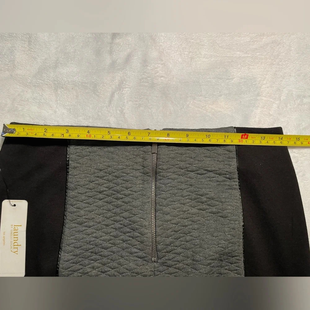 Laundry by Shelli Segal Charcoal Pencil Skirt size 2 NWT - Picture 9 of 9